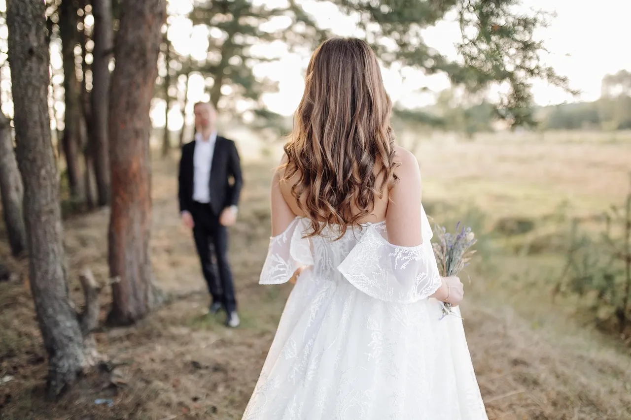 Bride, Groom, Wedding